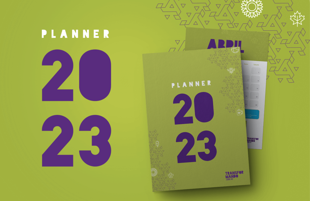 capa do planner 2023 do transformando.com.vc